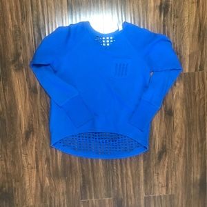 Kyodan Peek-a-Boo Back Sweatshirt